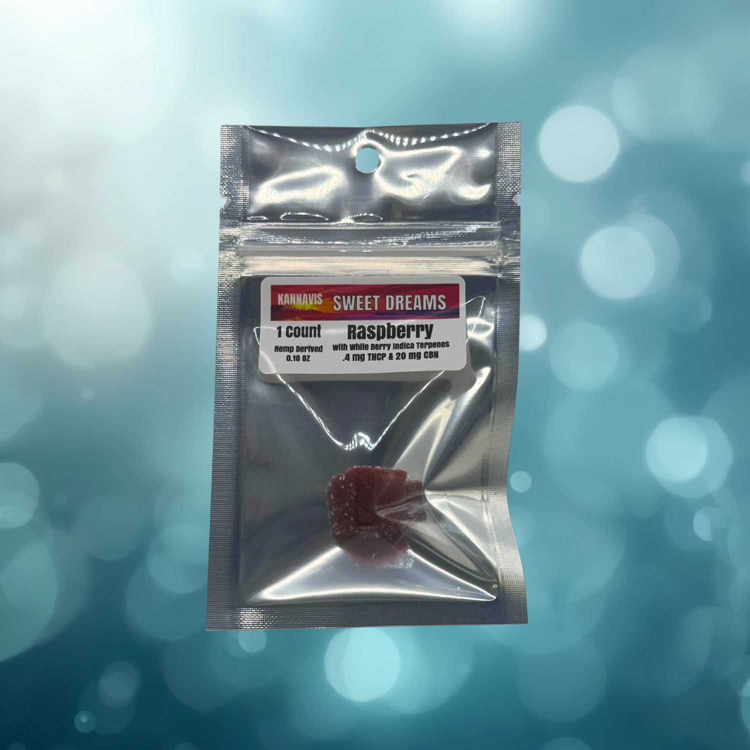 Sweet Dreams - THC Sleep Gummies (Updated Formula), Flavor: Raspberry