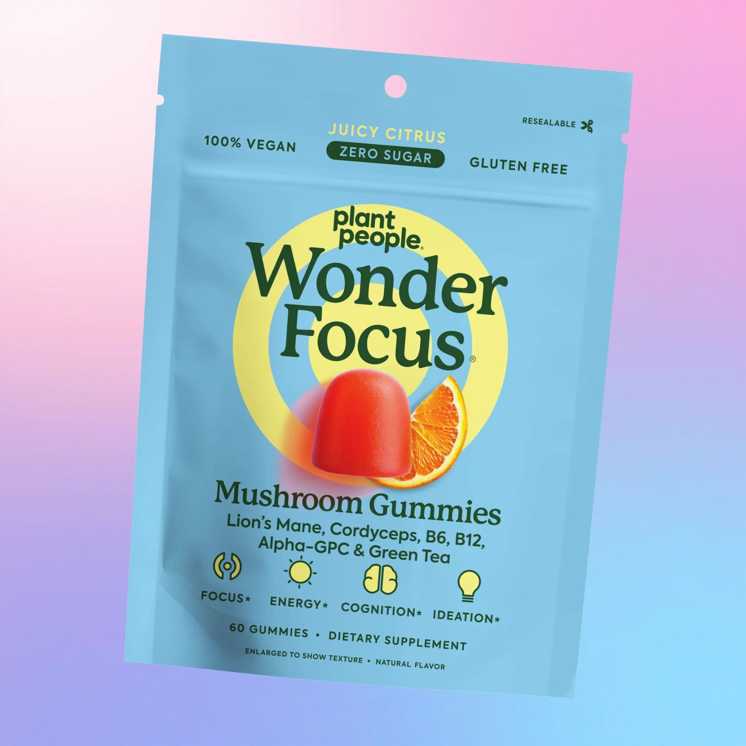 WonderFocus Mushroom Gummies