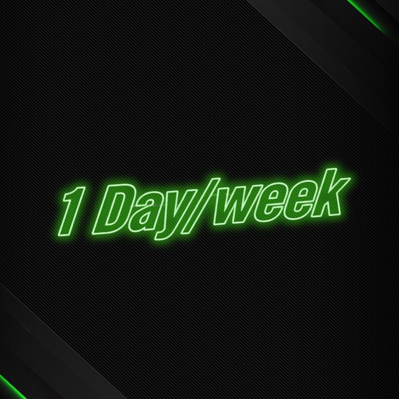 4 Sessions / Month (1 Day per Week)