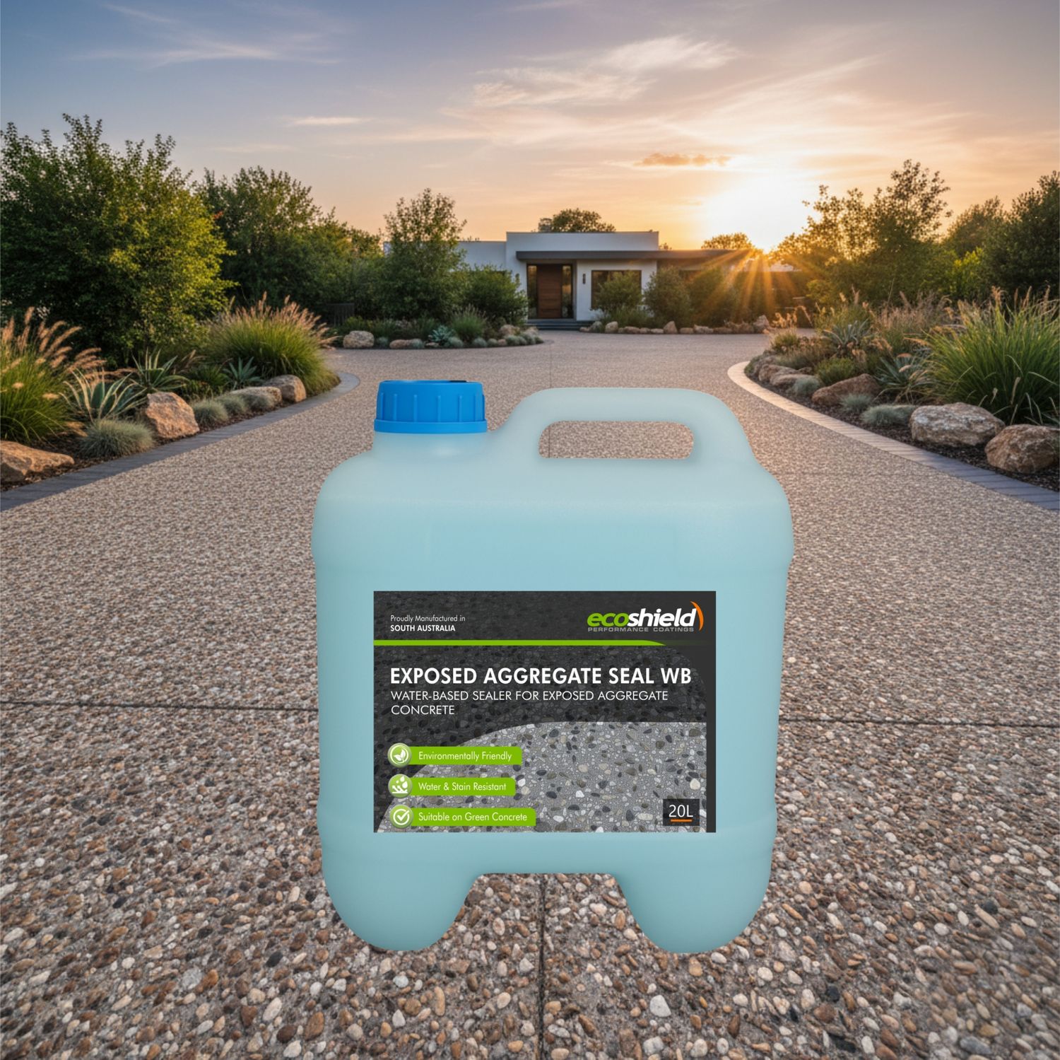 Exposed Aggregate Seal WB