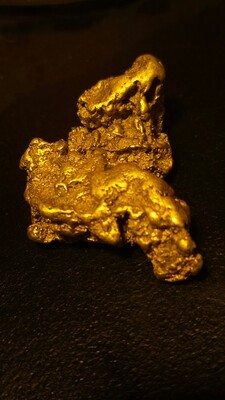Huge California gold nugget 7.73 ounces! Wow