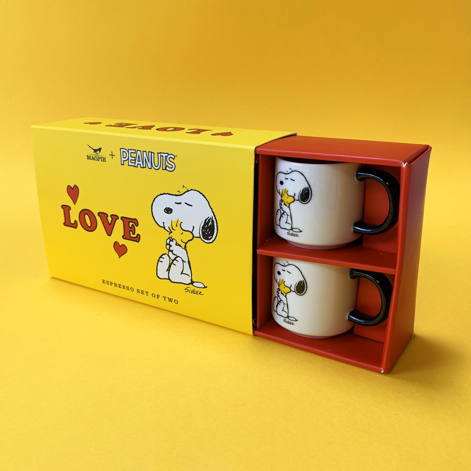 Snoopy Espresso Cup Set ‘love’