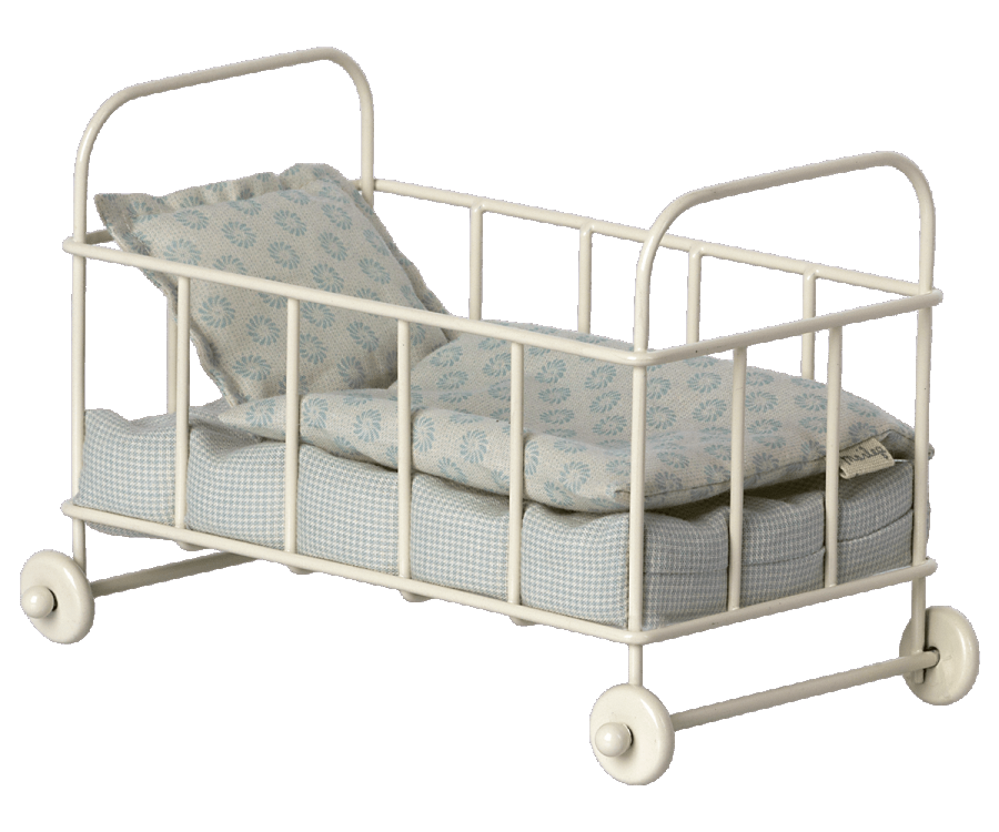 Cot Bed Micro Blue