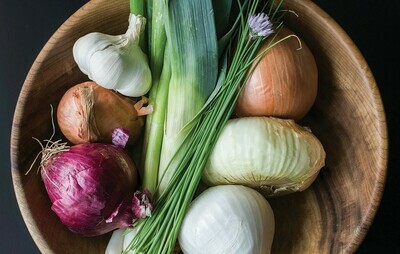 Alliums (Chive, Garlic, Leek, Onion, Scallion)
