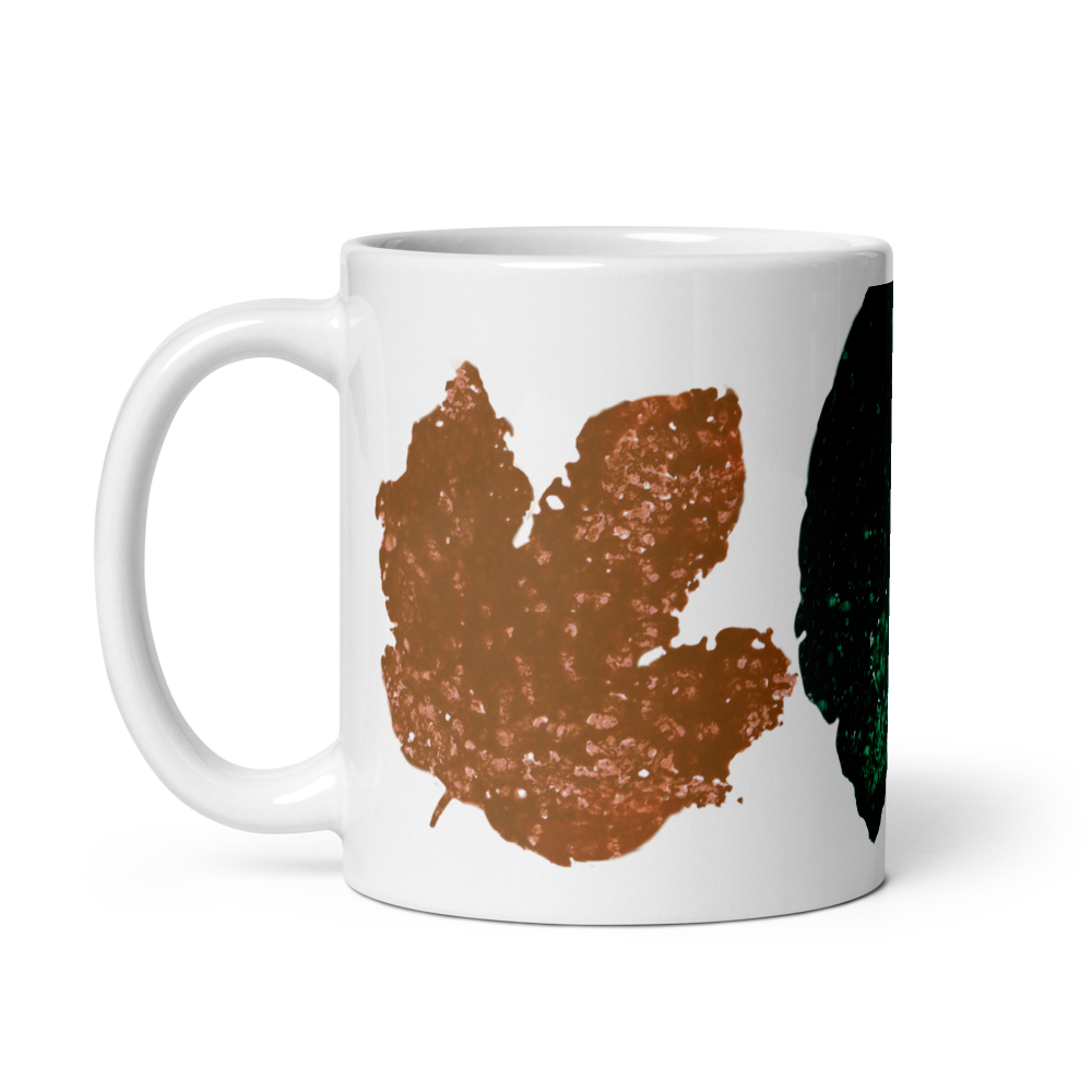 Golden Girls Leaf Motif Mug