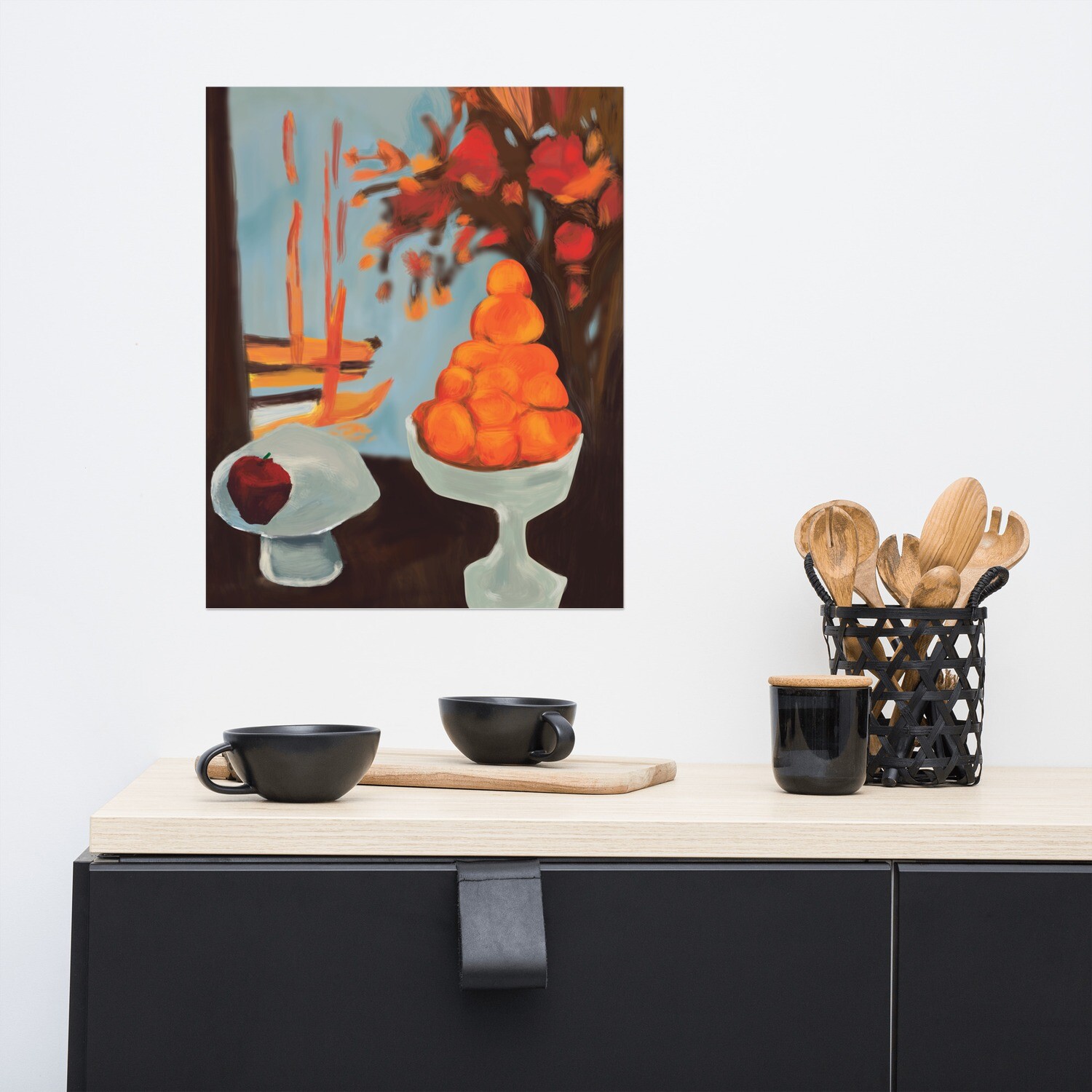 Vintage Seaside Kitchen Print