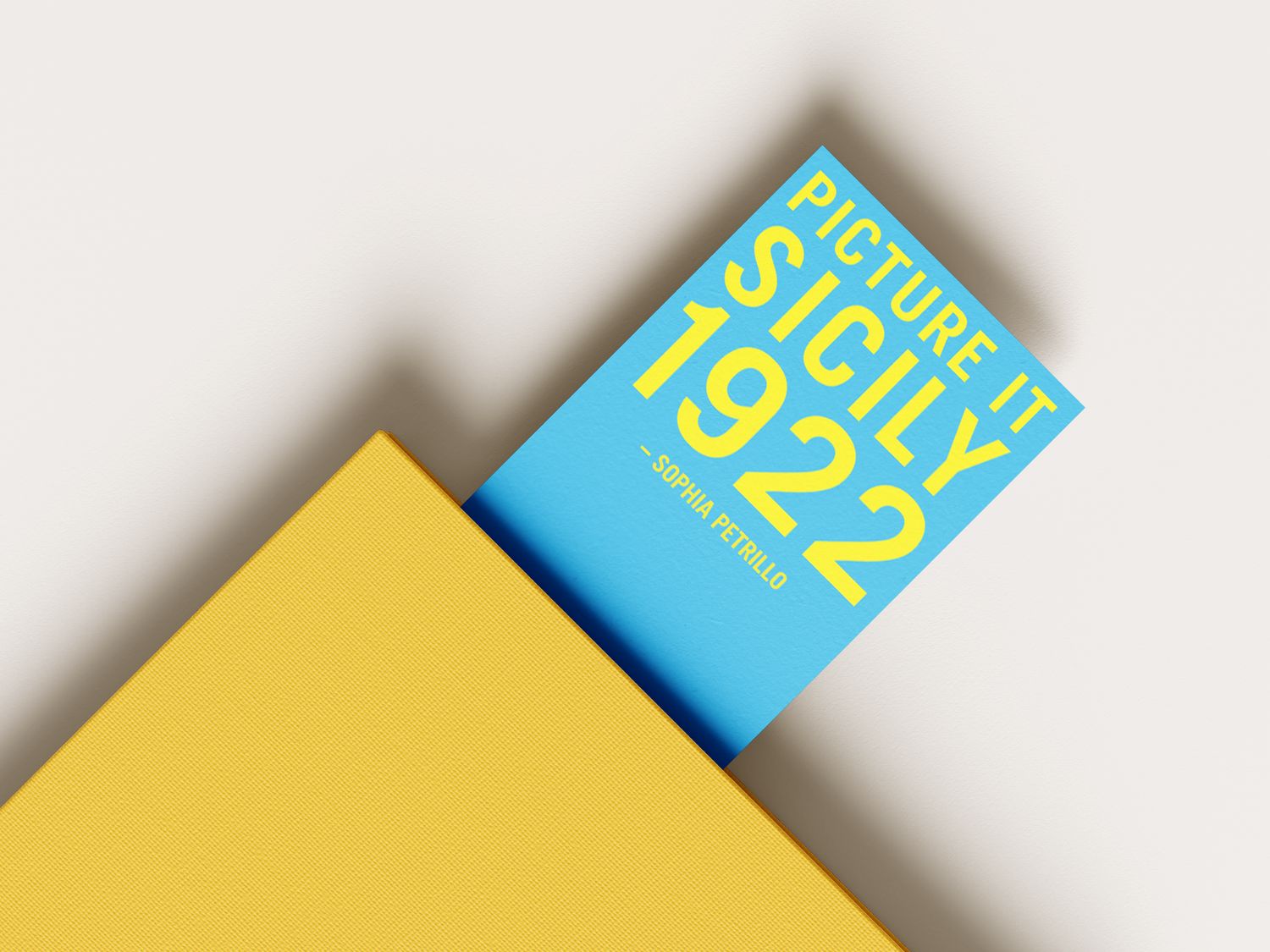 Picture It, Sicily ... 1922 Bookmark Option 1
