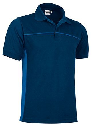Polo Bicolor Marine