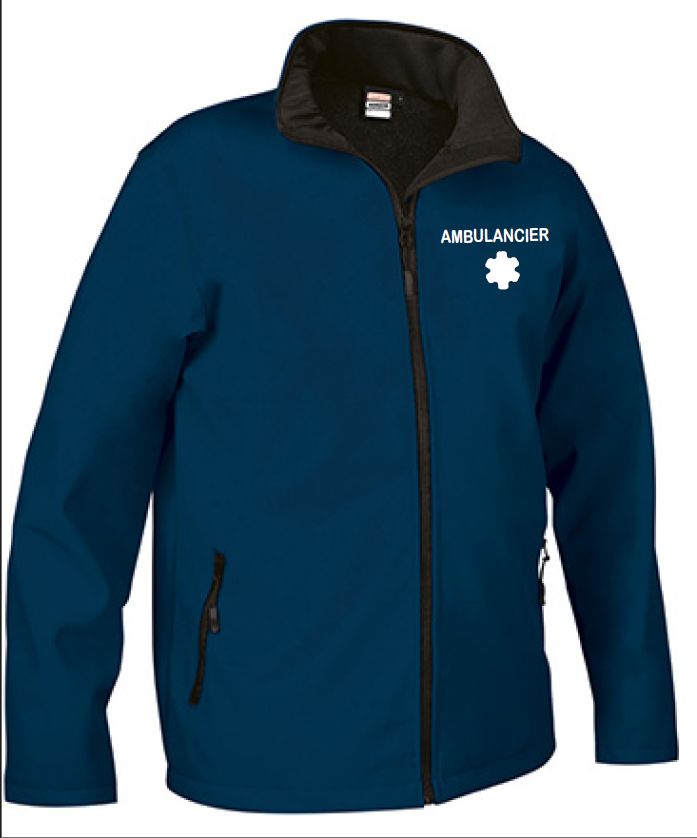 Blouson softshell brodé coeur
