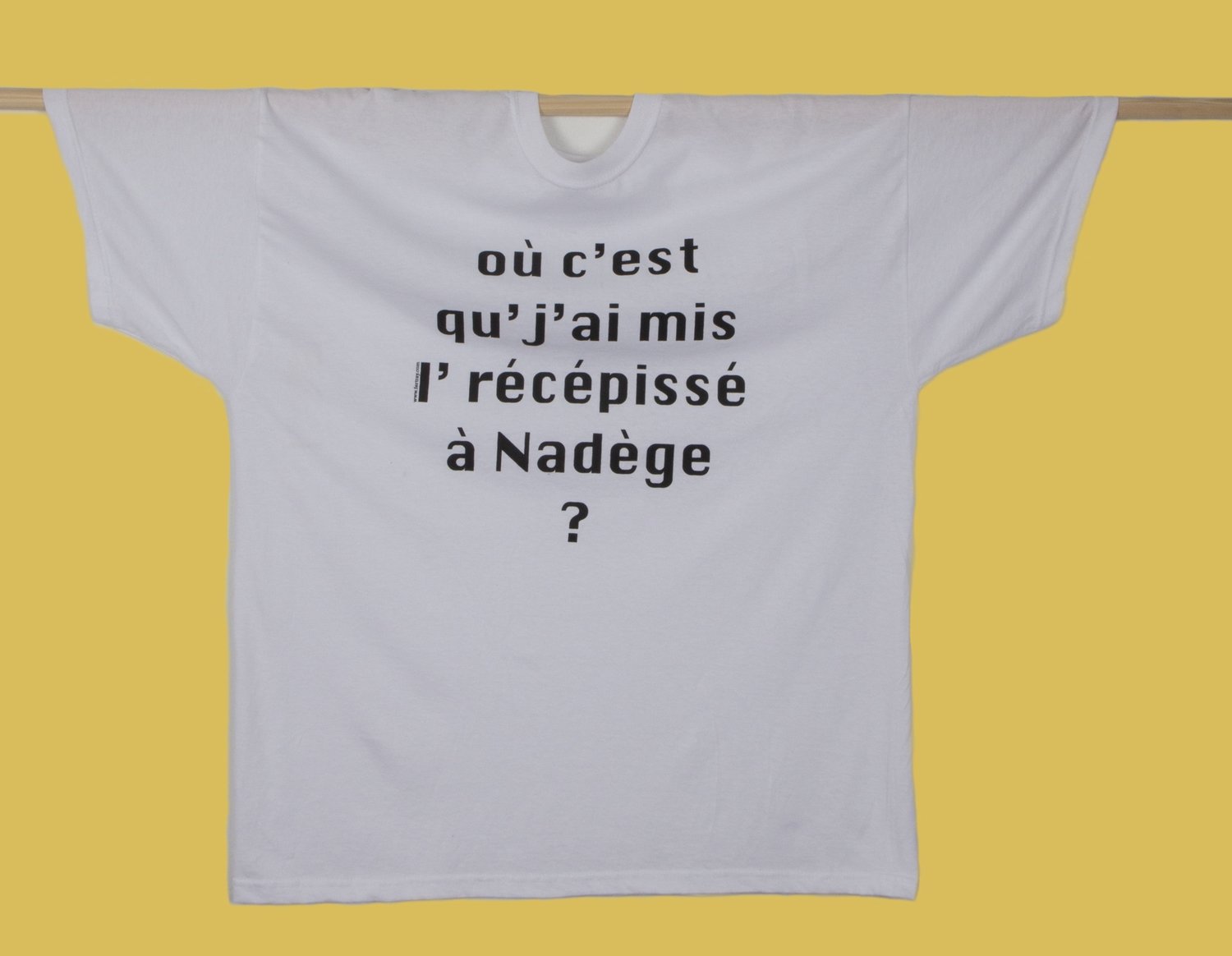 T-SHIRT HOMME - XL - &quot;Nadège&quot;