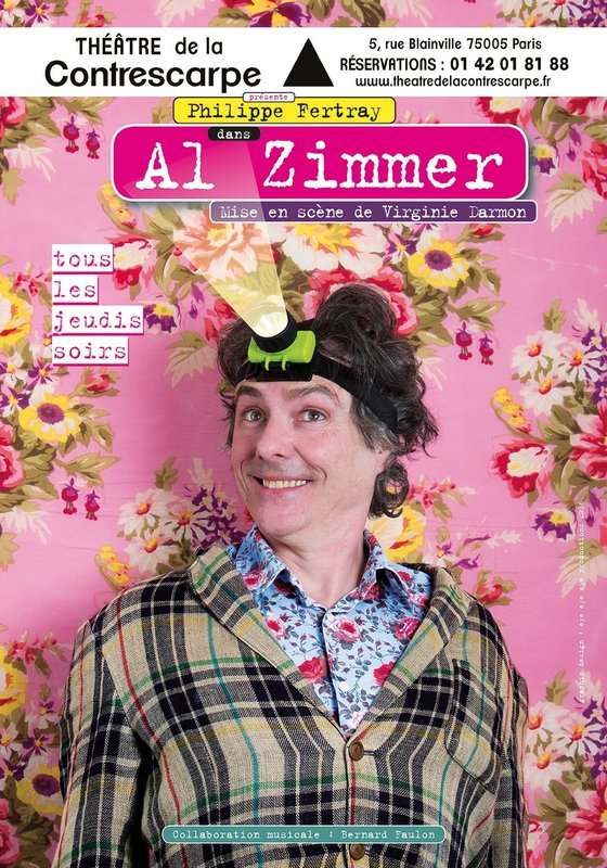 Affiche &quot;Al Zimmer&quot; 40x60