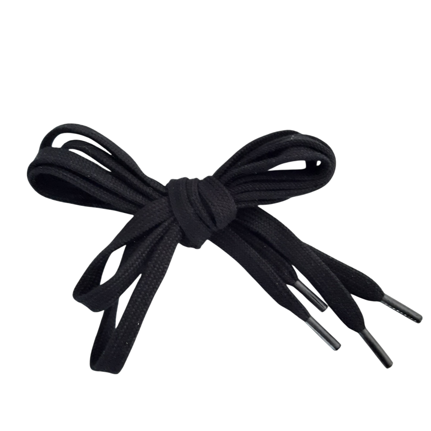 Schnürsenkel flach schwarz #3005