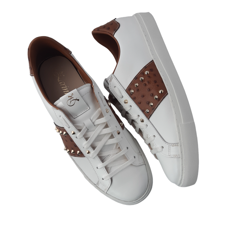 Sneaker Azurit – handgefertigt von ZARINI in Deutschland