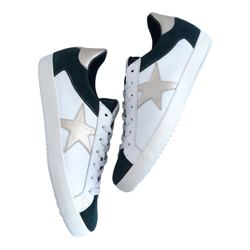 Sneaker Tansanit- ZARINI deutsche Handarbeit