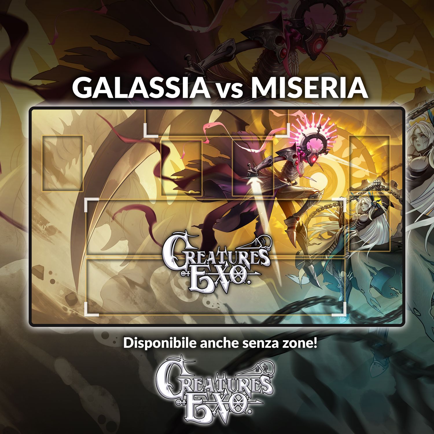 Playmat "Galassia vs Miseria"