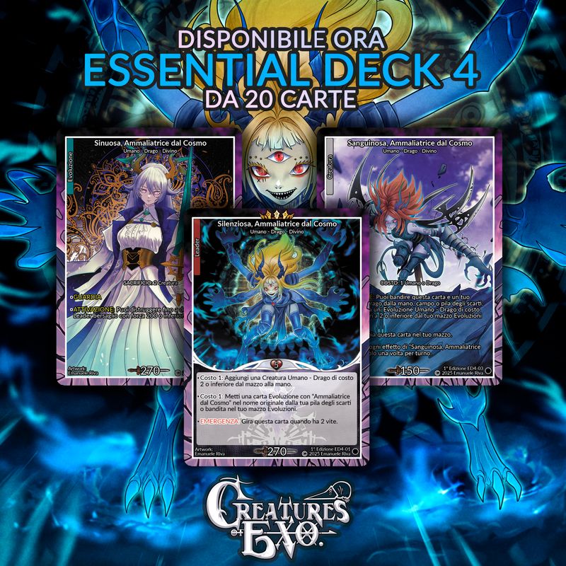 Essential Deck 4 - Silenziosa, Ammaliatrice dal Cosmo