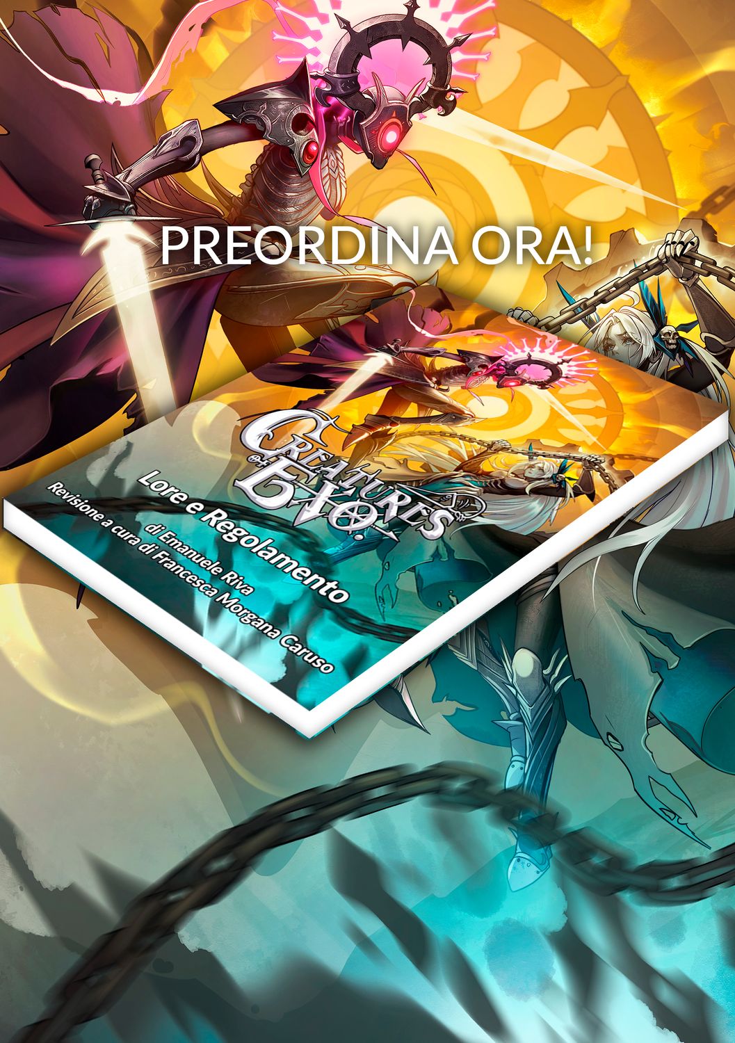 PREORDER: Lorebook e Regolamento