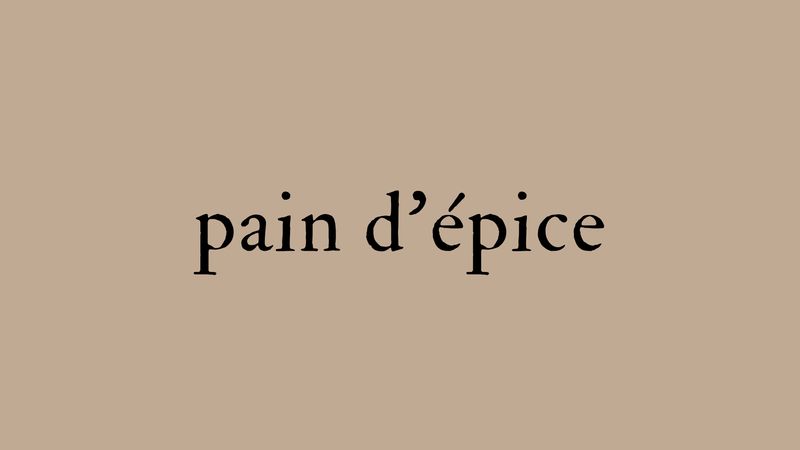Pain d'épice
