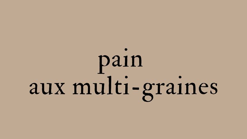 Pain aux multi-graines