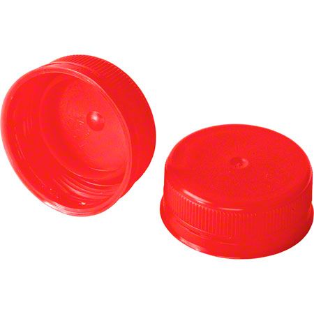 Silgan / Ipec Snap On Screw Off Cap for CKS Plastic Jug Red Fits 1/2Gal &amp; Gal 1250 / bag