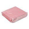 Grease-Resistant Food Wrap, 12 x 12, Red Check, 5,000/Carton