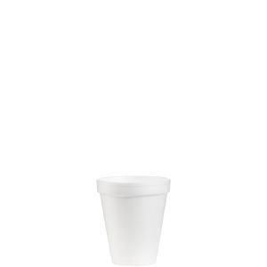 Foam Drink Cups, 6 Oz, White, 25/bag, 40 Bags/carton