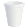Foam Drink Cups, 8 Oz, White, 25/bag, 40 Bags/carton