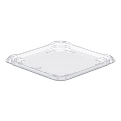 TamperGuard Snack Box Lid, 5.9 x 5.9 x 0.4, Clear, Plastic, 300/Carton