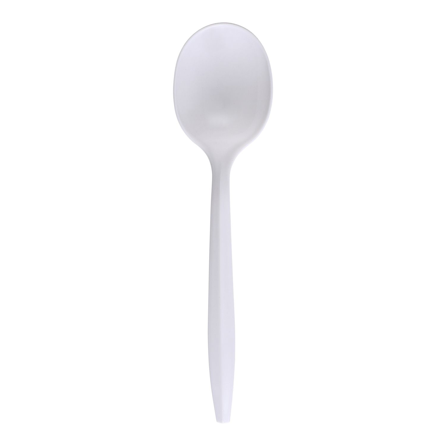 Empress Medium Weight Soupspoon Polypro White Dense Pack 1000 / cs