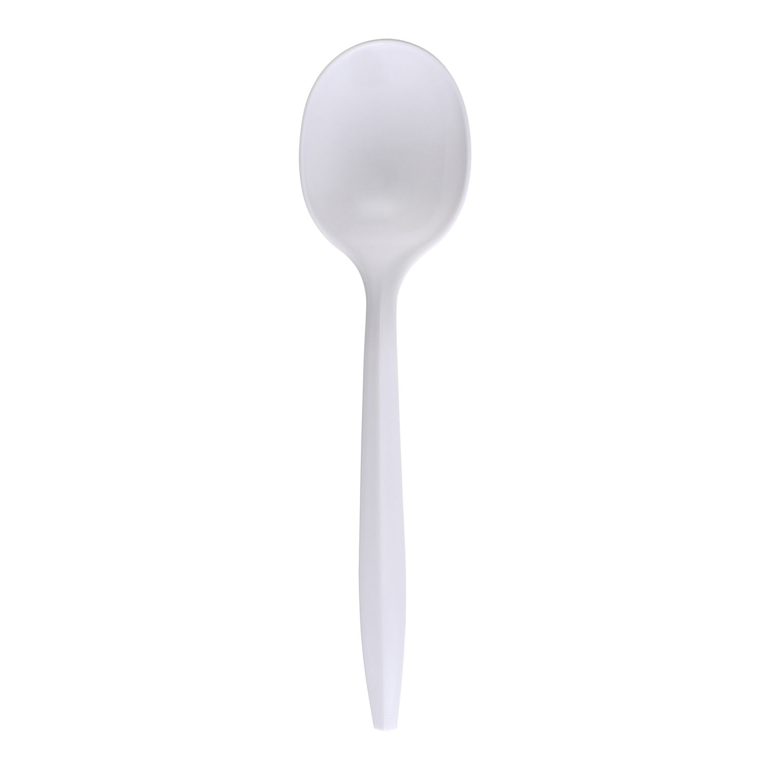 Empress Medium Weight Soupspoon Polypro White Dense Pack 1000 / cs