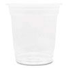 PET Plastic Cups, 8 oz, Clear, 1,000/Carton