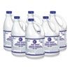 Liquid Germicidal Bleach, Fragrance-Free, 1 gal Bottle, 6/Carton