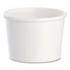 Flexstyle Double Poly Paper Containers, 12 oz, 3.6" Diameter, White, Paper, 25/Bag, 20 Bags/Carton