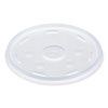 Lids for Foam Cups and Containers, Fits 32 oz/44 oz/60 oz Hot Cups, Plastic, Translucent, 1,000/Carton
