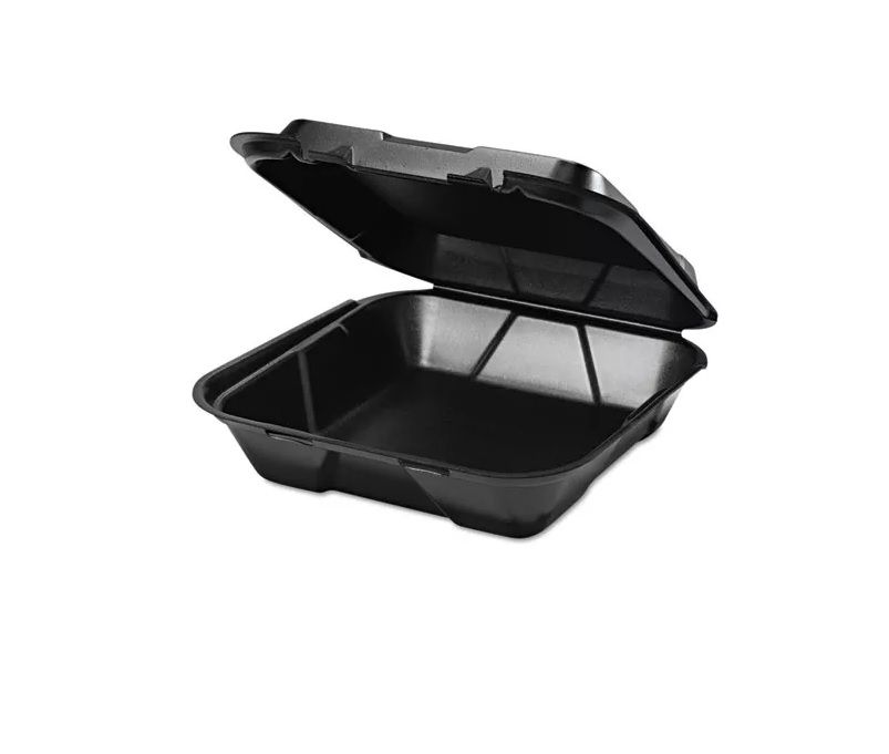 Genpak Large 1-Comp Hinged Container