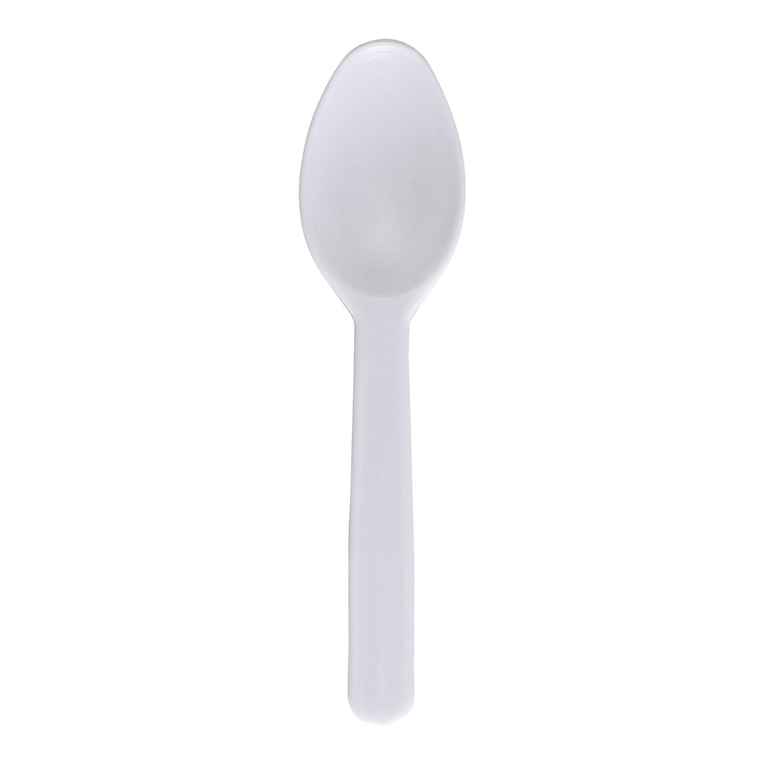 Empress Medium Weight Taster Spoon Polypro White