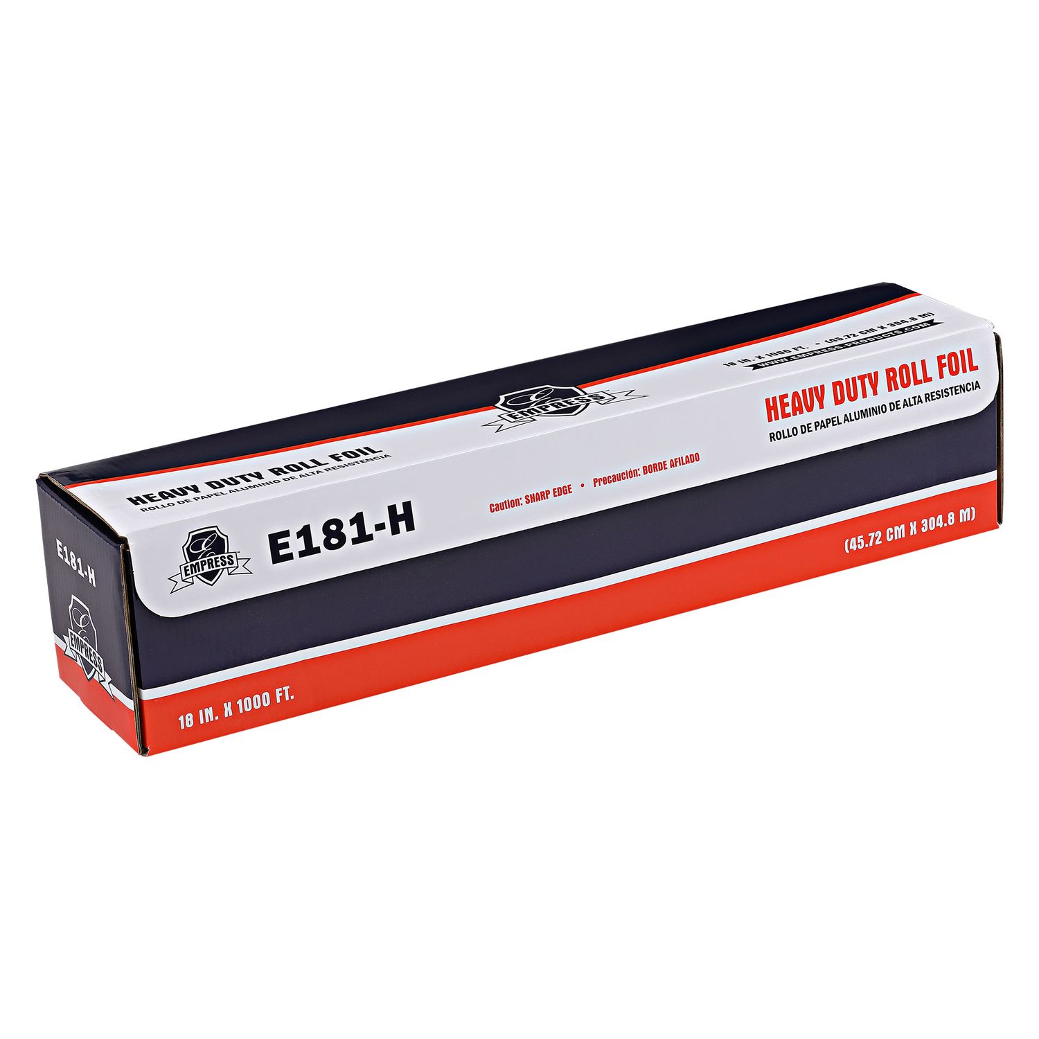 Empress Heavy Duty Roll Foil 18" X 1000' 80 gauge