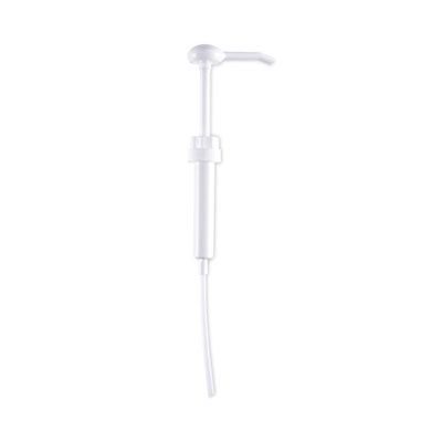 Siphon Pump for 1 gal Bottles, 1 oz Output, 12" Tube, Plastic, White, 12/Carton