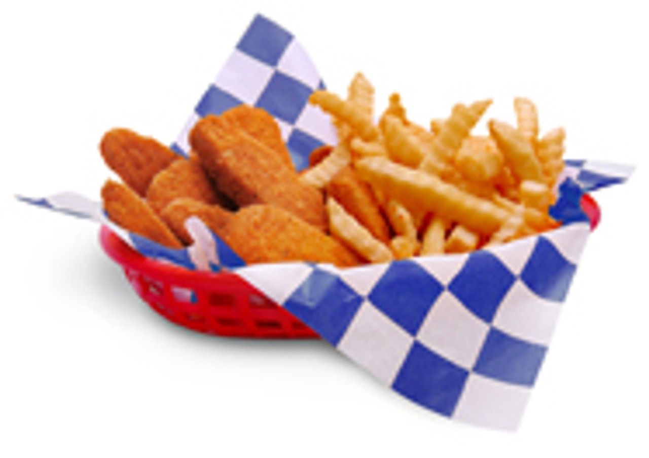 Dry Wax Paper Wrap &amp; Liner Big Blue Checkers