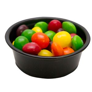 Empress Plastic Portion Cup 2 oz, Black