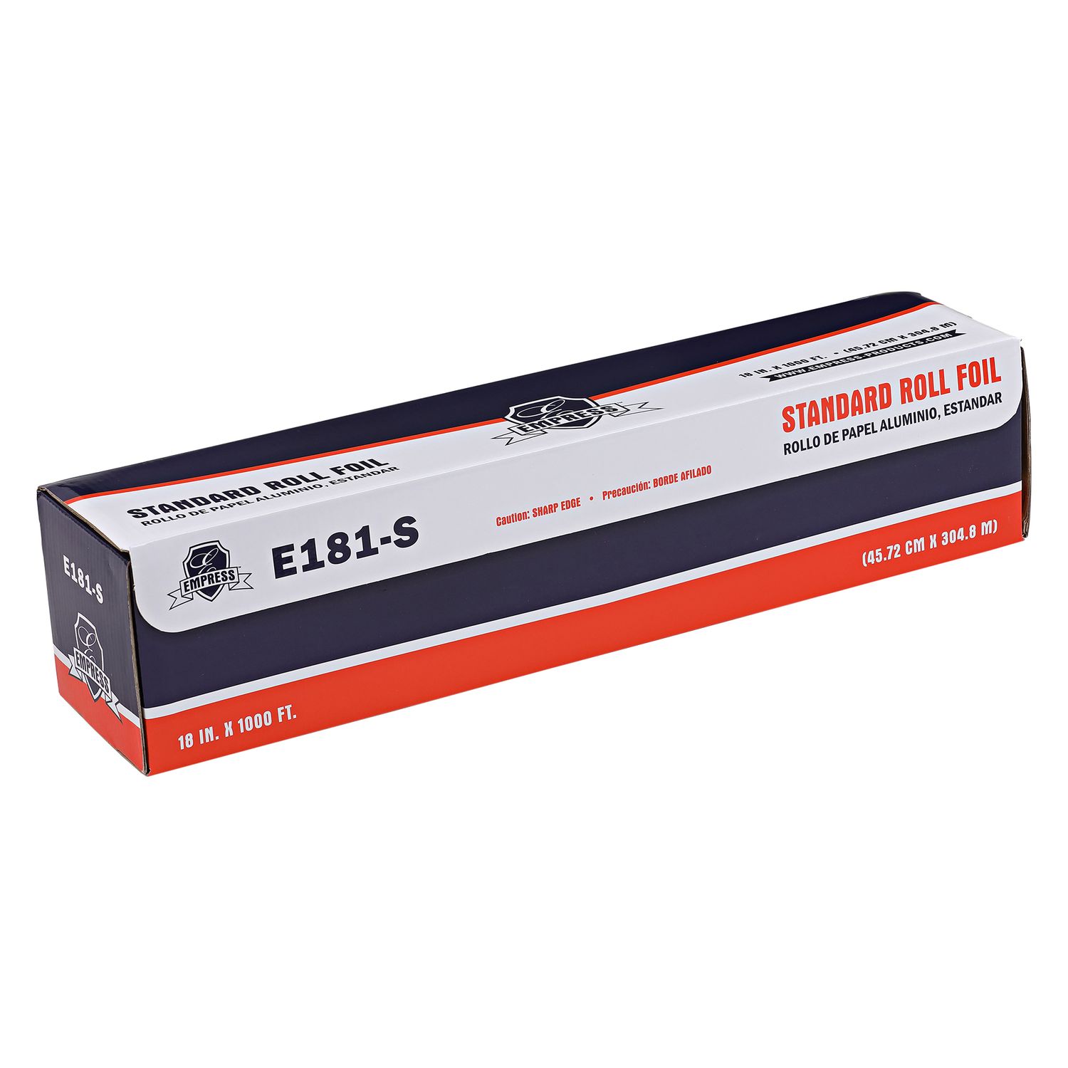 Empress Standard Roll Foil 18" X 1000' 50 gauge