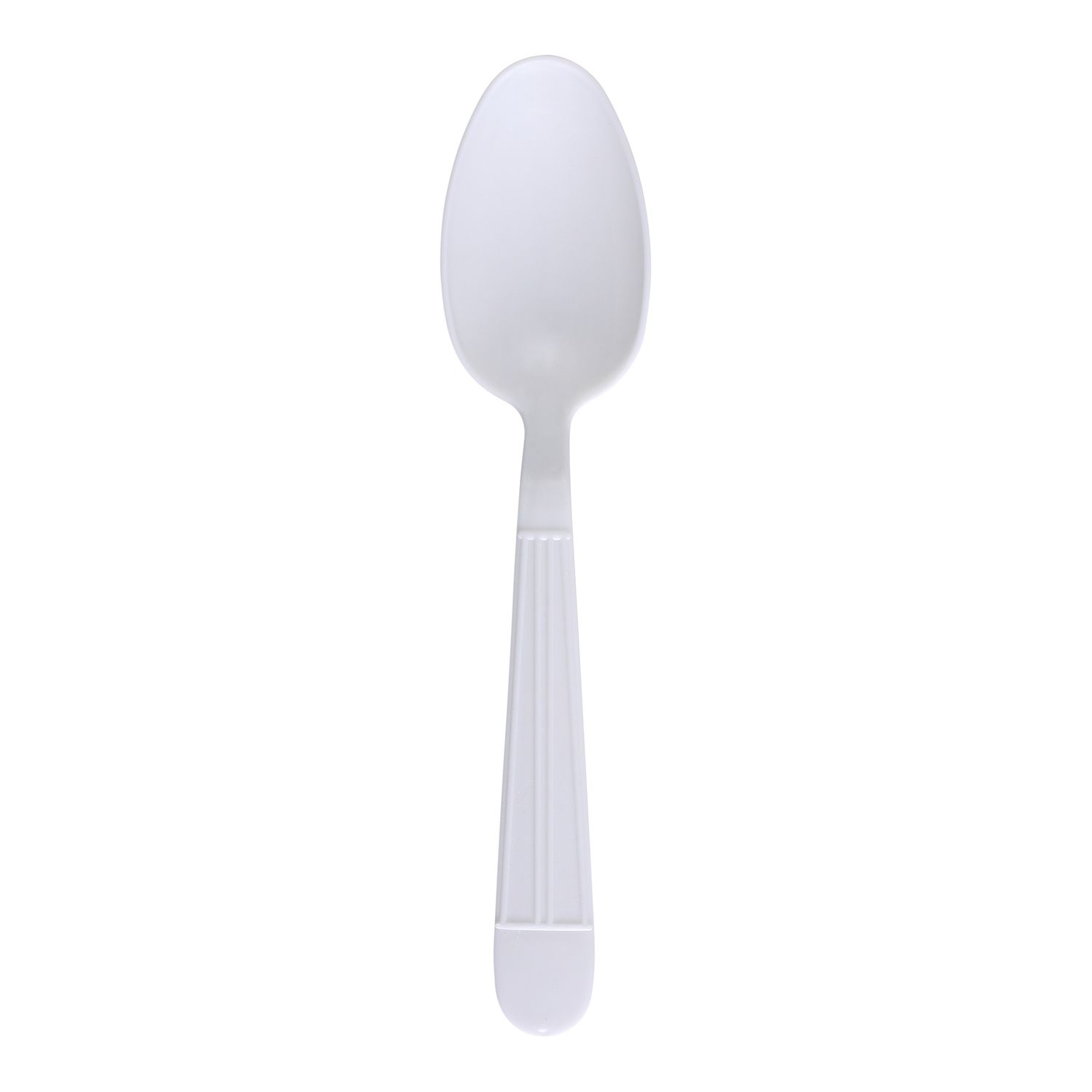 Empress Heavy Weight Teaspoon Polypro White Dense