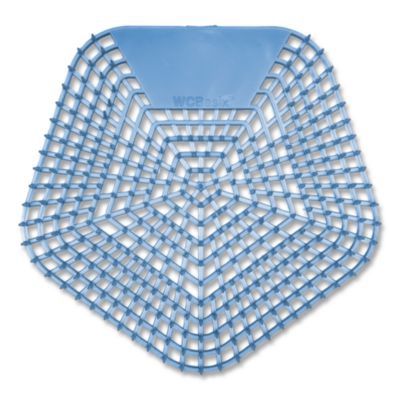Anti-Splash Urinal Screen, Clean Cotton Scent, Blue, 0.11 oz, 10/Box