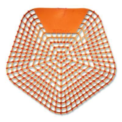 Anti-Splash Urinal Screen, Mango Mist Scent, Orange, 0.11 oz, 10/Box
