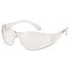 Checklite Safety Glasses, Frameless, Clear Single Lens, 12/Box