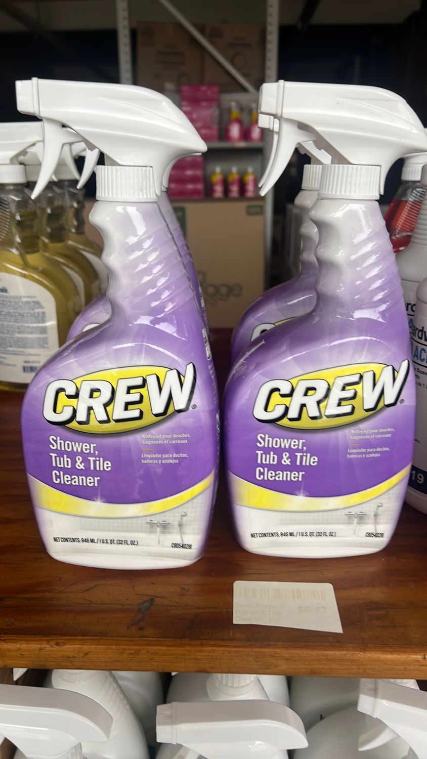 Crew Shower, Tub and Tile Cleaner, Ea