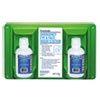 Emergency Eyewash Station, 16 Oz Bottle, 2 Bottles/station
