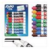Low-Odor Dry-Erase Marker, Broad Chisel Tip, Assorted Colors, 16/set