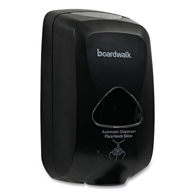 Touch-Free Foam Soap Dispenser, 1,200 mL, 6 x 4.05 x 10.58, Black