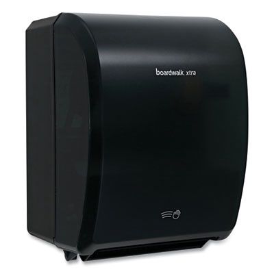 Xtra Electronic Hand Towel Dispenser, 12.31 X 9.31 X 15.94, Black